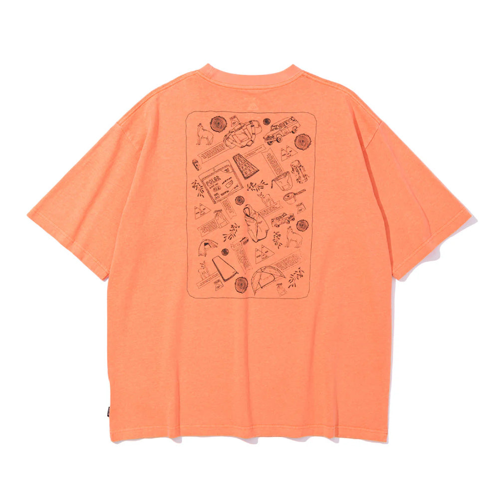 PoLeR - PIGMENT DAY ONE RELAX FIT TEE ピグメントデイワンリラックス