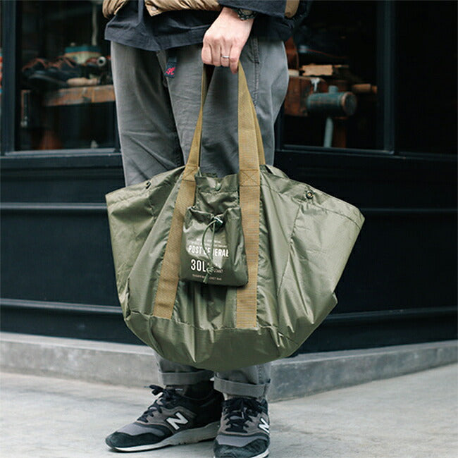 POST GENERAL ポストジェネラル PACKABLE SHOPPING BASKET BAG