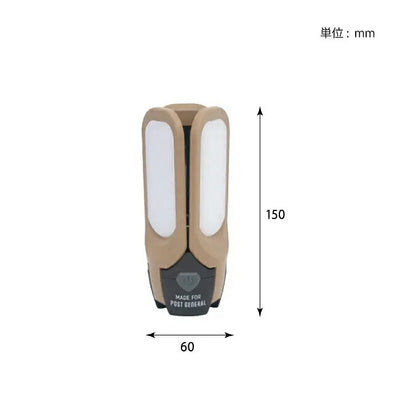 POST GENERAL ポストジェネラル TRI-PANEL SOLAR CHARGED LED LIGHT トリパネルソーラーチャージドLEDライト