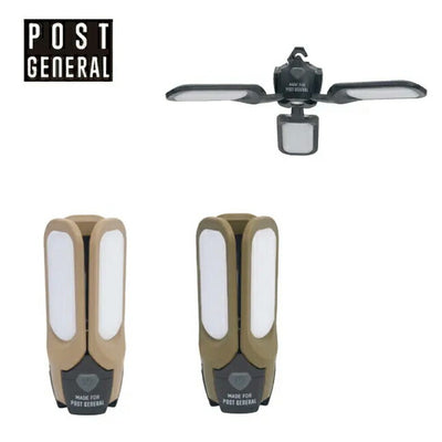 POST GENERAL ポストジェネラル TRI-PANEL SOLAR CHARGED LED LIGHT トリパネルソーラーチャージドLEDライト