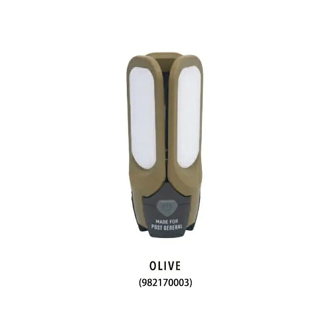 POST GENERAL ポストジェネラル TRI-PANEL SOLAR CHARGED LED LIGHT トリパネルソーラーチャージドLEDライト