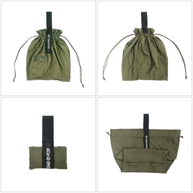 POST GENERAL ポストジェネラル PACKABLE PARACHUTE NYLON BAG パッカブルパラシュートナイロンバッグ