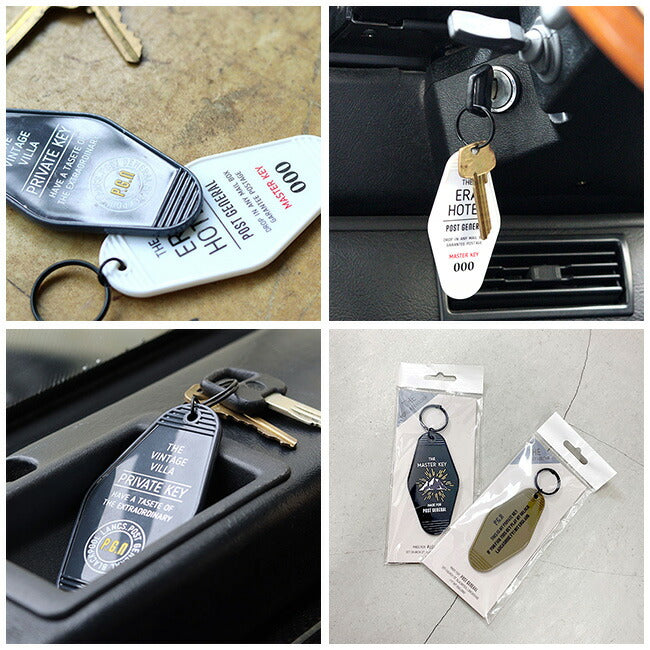 POST GENERAL ポストジェネラル THE HOTEL KEY HOLDER ザホテルキーホルダー 98217002