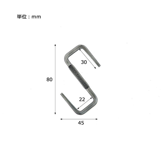 POST GENERAL ポストジェネラル INDUSTRIAL HOOK S-PACK2 インダストリアルフックエス-パック2 982160019