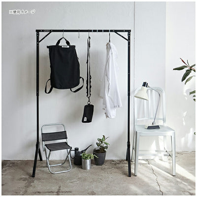 POST GENERAL ポストジェネラル EXHIBITION FOLDABLE HANGER RACK エキシビションフォルダブルハンガーラック Black 982450033