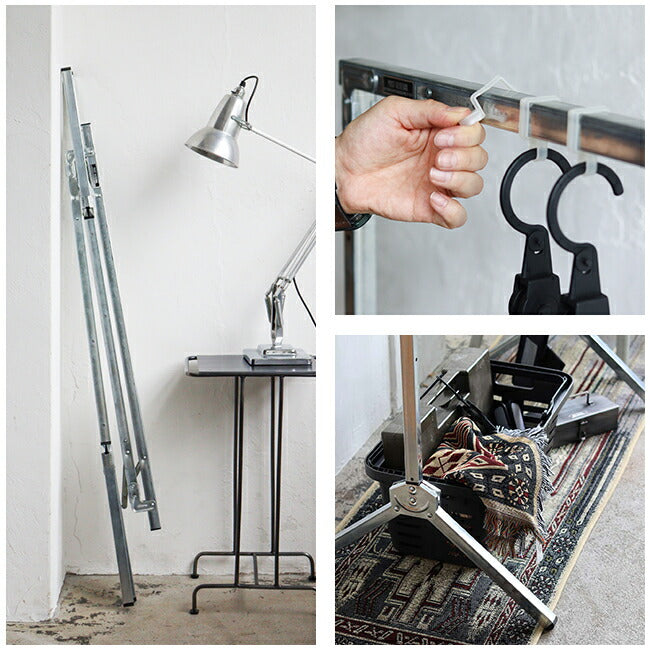 POST GENERAL ポストジェネラル EXHIBITION FOLDABLE HANGER RACK エキシビションフォルダブルハンガーラック Black 982450033