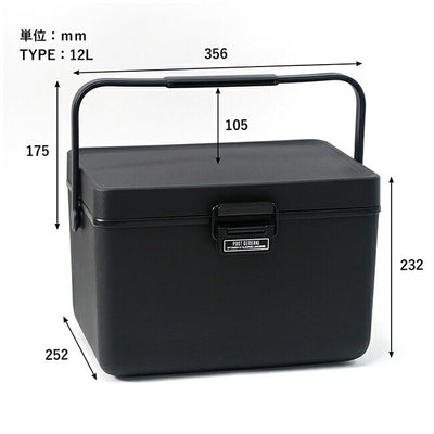 POST GENERAL ポストジェネラル THE ICE ERA HARD-SHELL COOLER 12L アイスエラハードシェルクーラー12L 982470006