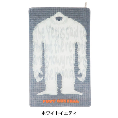 POST GENERAL ポストジェネラル FLANNEL FLEECE BLANKET フランネルフリースブランケット 982540001/982540002/982340024