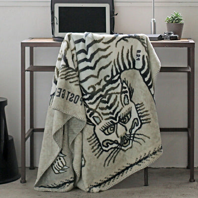 POST GENERAL ポストジェネラル FLANNEL FLEECE BLANKET フランネルフリースブランケット 982540001/982540002/982340024