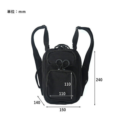 POST GENERAL ポストジェネラル 4WAY BACKPACK POUCH 4ウェイバックパックポーチ 982440017
