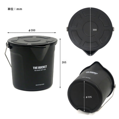 POST GENERAL ポストジェネラル THE BUCKET 10L WITH LID バケット10リッターウィズリッド 982570001/982570002