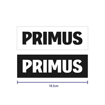 PRIMUS プリムス プリムスステッカーL P-ST-WT2/P-ST-BK2