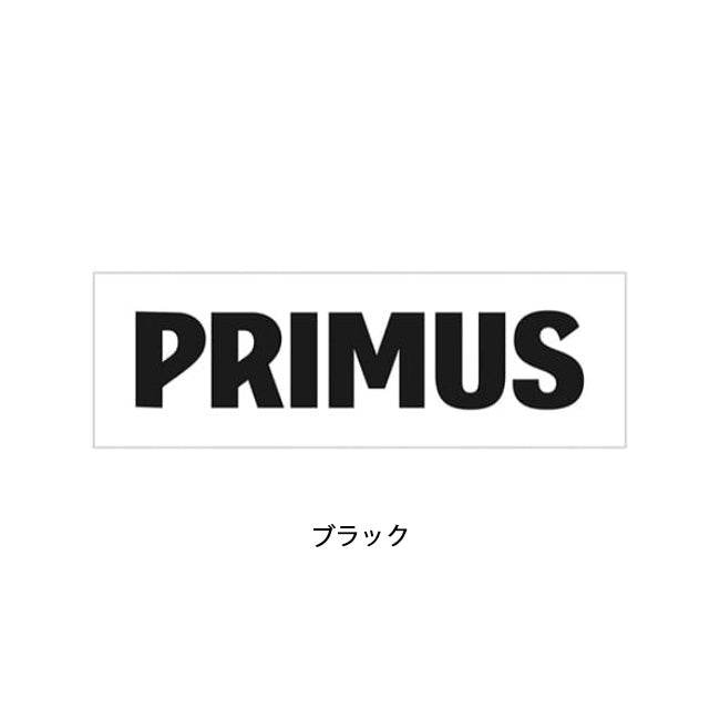 PRIMUS プリムス プリムスステッカーL P-ST-WT2/P-ST-BK2