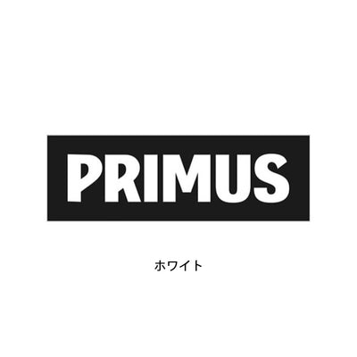PRIMUS プリムス プリムスステッカーL P-ST-WT2/P-ST-BK2