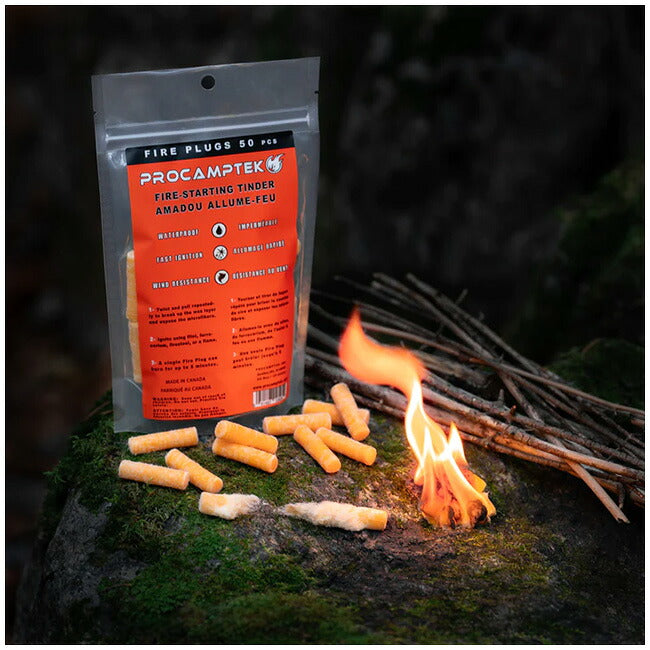 PROCAMPTEK - PROCAMPTEK プロキャンプテック Fire Plug 50pc