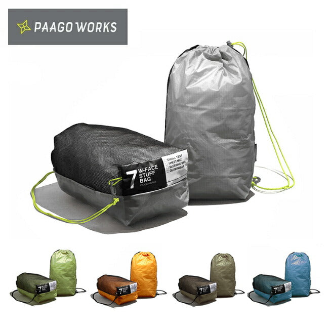 PaaGo WORKS パーゴワークス W-FACE STUFF BAG 7 ダブルフェイススタッフバッグ US007