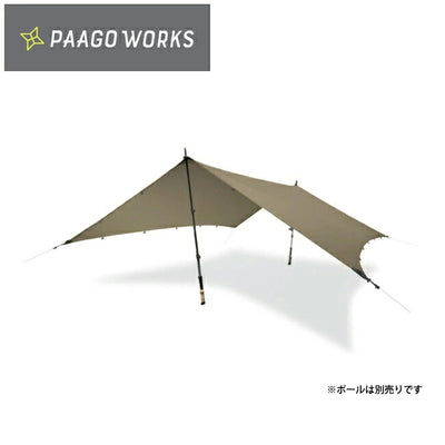 PaaGo WORKS パーゴワークス NINJATARP ニンジャタープ ダークベージュ CT101DBE