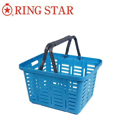 RING STAR リングスター 対馬オーシャンプラスチックバスケット レギュラーサイズ465 ライトブルー