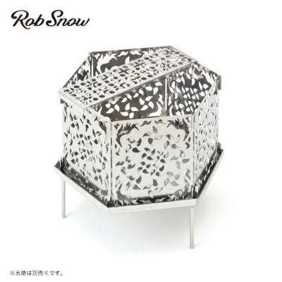 Rob Snow ロブスノー 組立式焚火台 ken-shuri ケンシュリ(ステンレス)
