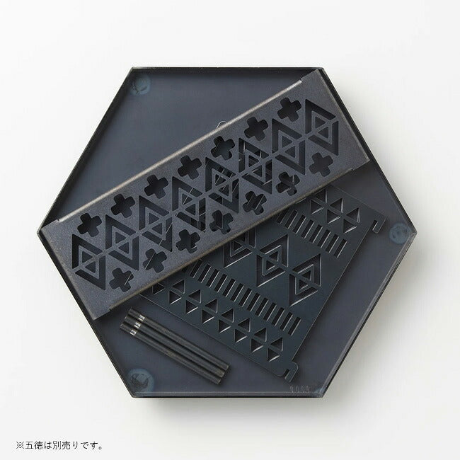 Rob Snow ロブスノー 組立式焚火台 Dian ディアン(黒皮鉄