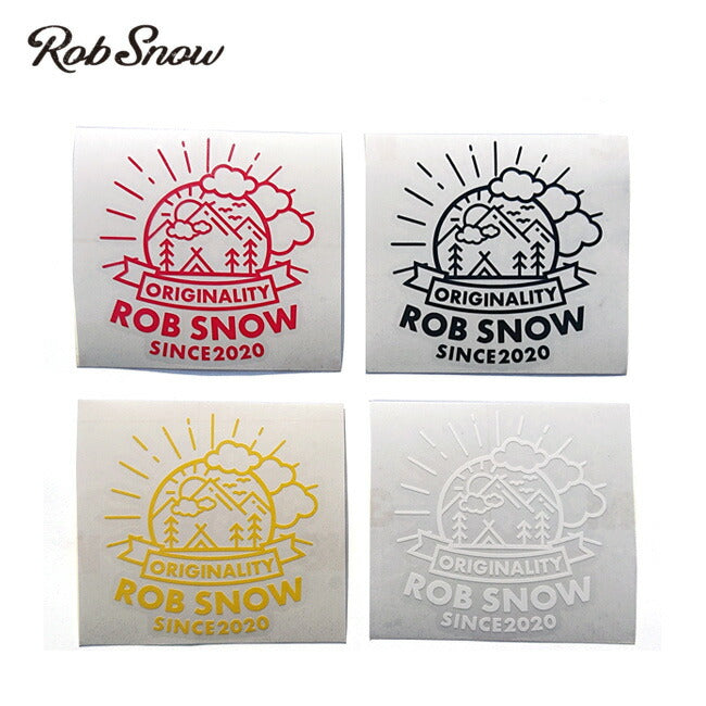 Rob Snow ロブスノー カッティングステッカー ガールズラインロゴ(大)