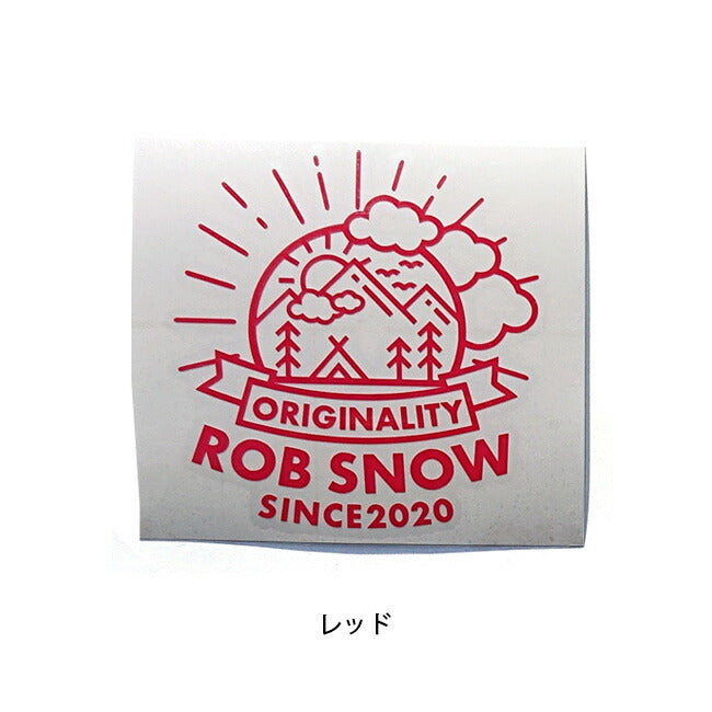 Rob Snow ロブスノー カッティングステッカー ガールズラインロゴ(大)