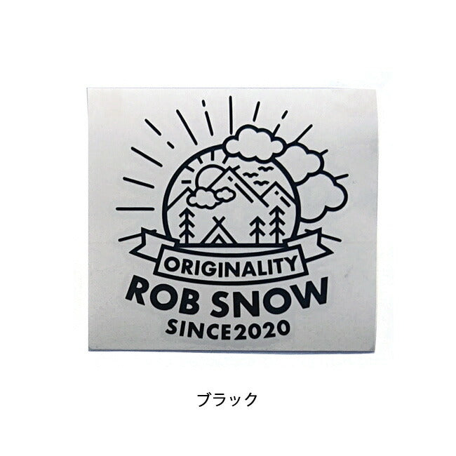 Rob Snow ロブスノー カッティングステッカー ガールズラインロゴ(大)