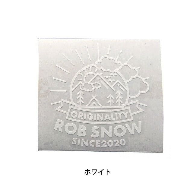 Rob Snow ロブスノー カッティングステッカー ガールズラインロゴ(大)