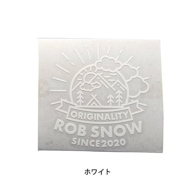 Rob Snow ロブスノー カッティングステッカー ガールズラインロゴ(大)