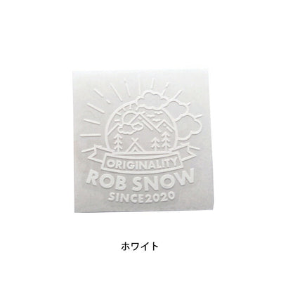 Rob Snow ロブスノー カッティングステッカー ガールズラインロゴ(小)