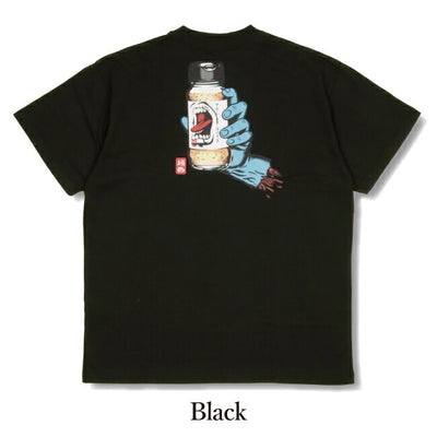 SANTA CRUZ サンタクルーズ×ほりにし スクリーミングハンドTシャツ【メール便・代引き不可】