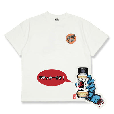 SANTA CRUZ サンタクルーズ×ほりにし スクリーミングハンドTシャツ【メール便・代引き不可】