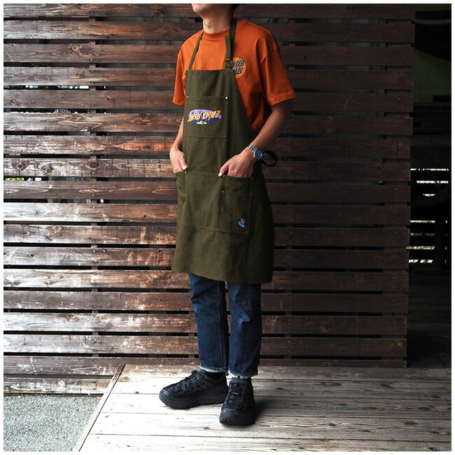 SANTA CRUZ サンタクルーズ Outdoor Oval Dot Apron アウトドアオーバルドットエプロン 502223981