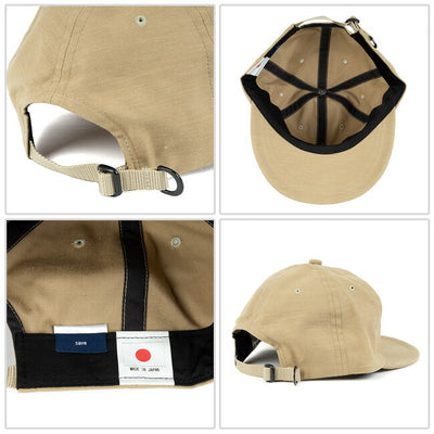 save セーブ Embroidery Cap エンブロイダリーキャップ Beige S-01