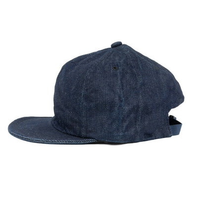 save セーブ Embroidery Cap エンブロイダリーキャップ Denim S-01