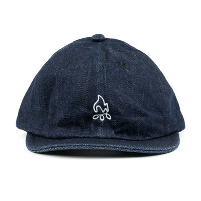 save セーブ Embroidery Cap エンブロイダリーキャップ Denim S-01