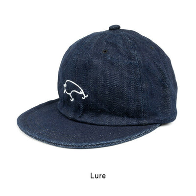 save セーブ Embroidery Cap エンブロイダリーキャップ Denim S-01