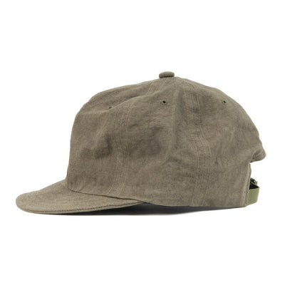 save セーブ Linen Cap リネンキャップ Olive S-12