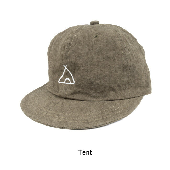 save セーブ Linen Cap リネンキャップ Olive S-12