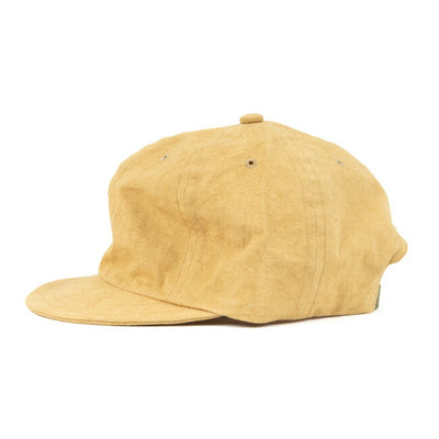 save セーブ Linen Cap リネンキャップ Mustard S-12