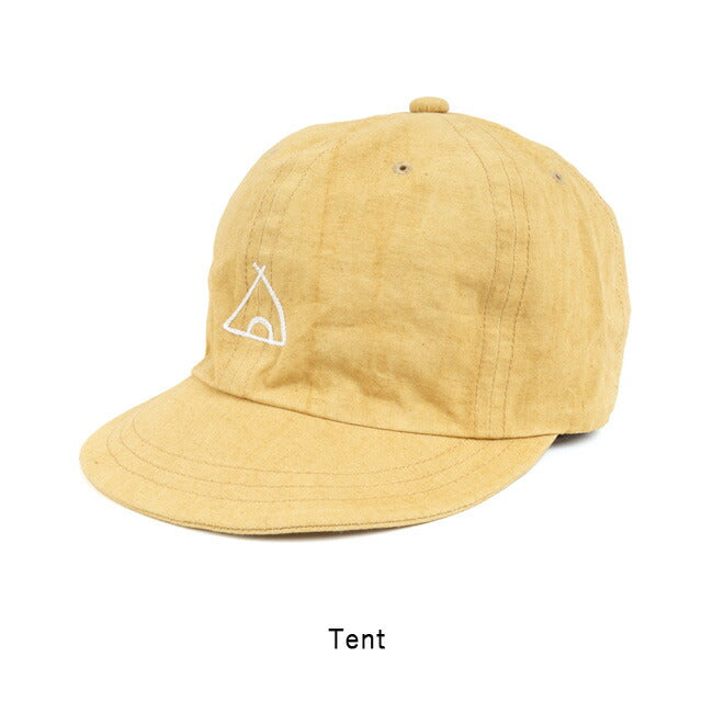 save セーブ Linen Cap リネンキャップ Mustard S-12