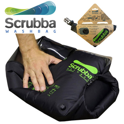 Scrubba スクラバ 洗濯機 Wash bag BLACK/SU002/世界最小洗濯機