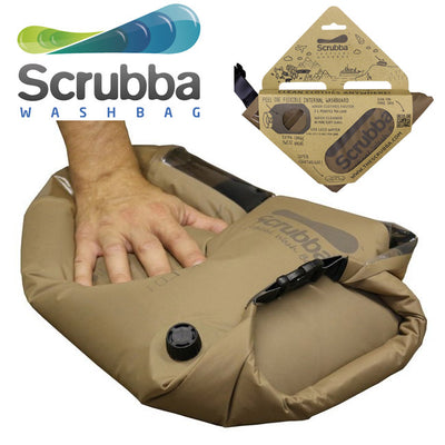 Scrubba スクラバ Tactical Wash Bag タクティカルウォッシュバッグ コヨーテ/SU002-2/世界最小洗濯機