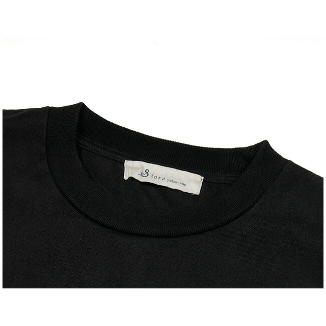 Siora yatsu-sue シオラヤツス interlock knitting S/S tee インターロックニッティングショートスリーブティー ORN22-120