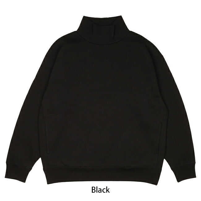 Siora yatsu-sue シオラヤツス Card board knit mockneck Sweat カードボードニットモックネックスウェット ORF23-145