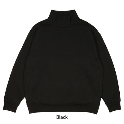 Siora yatsu-sue シオラヤツス Card board knit mockneck Sweat カードボードニットモックネックスウェット ORF23-145