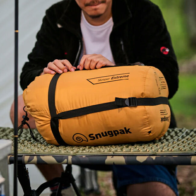 スナグパック スリーパーエクストリーム マミー ショート RZイエロー Snugpak - スリーパーエクストリーム マミー ショート ライトジップ