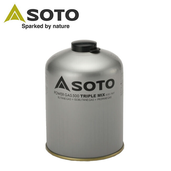 SOTO ソト パワーガス500 トリプルミックス SOD-750T