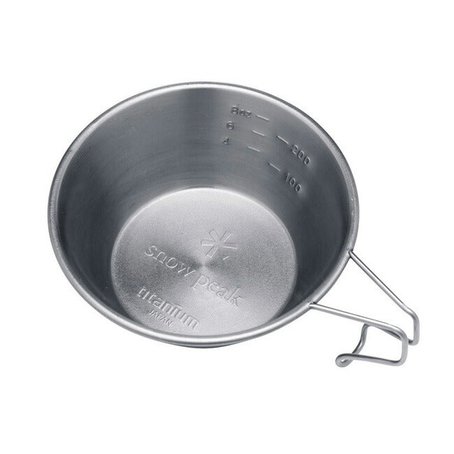 snowpeak スノーピーク チタンシェラカップ E-104 – アウトドア