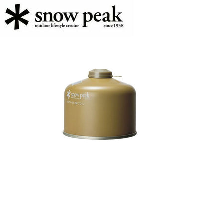 Snow Peak スノーピーク ガスカートリッジ GigaPower Fuel 250 Prolso ギガパワーガス 250プロイソ GP-250GR燃料 ガス ストーブ・ランタン